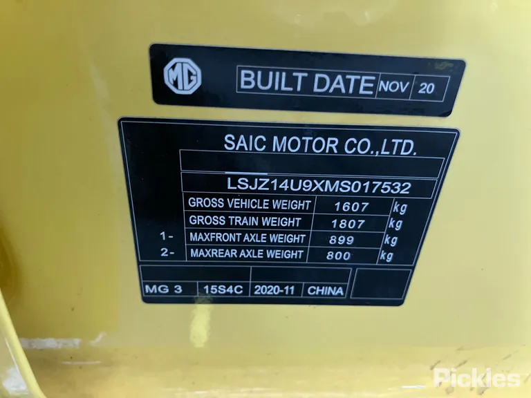 2021 MG MG3 Used VIN LSJZ14U9XMS017532 – photo 17