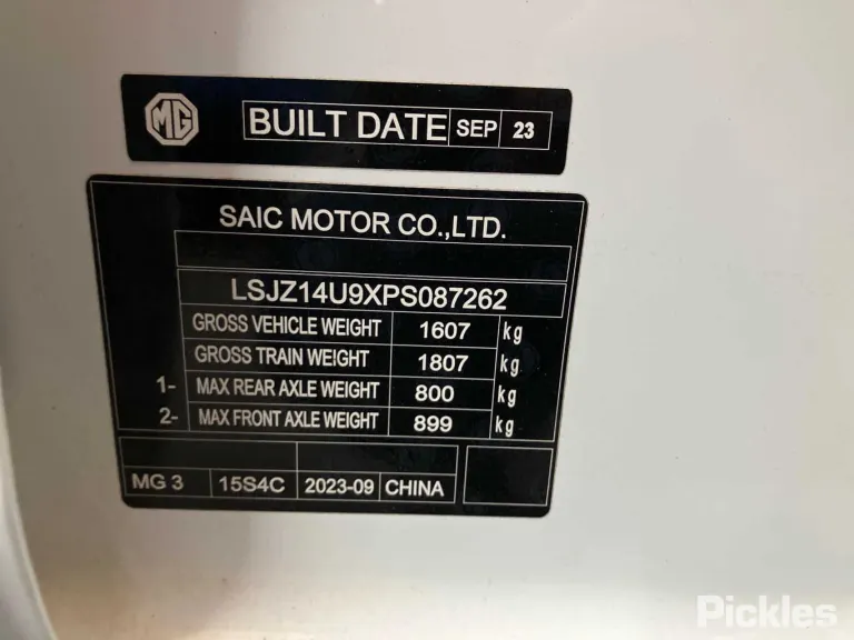 2023 MG MG3 Damaged VIN LSJZ14U9XPS087262 – photo 17 2023 MG MG3 Damaged VIN LSJZ14U9XPS087262 – photo 17