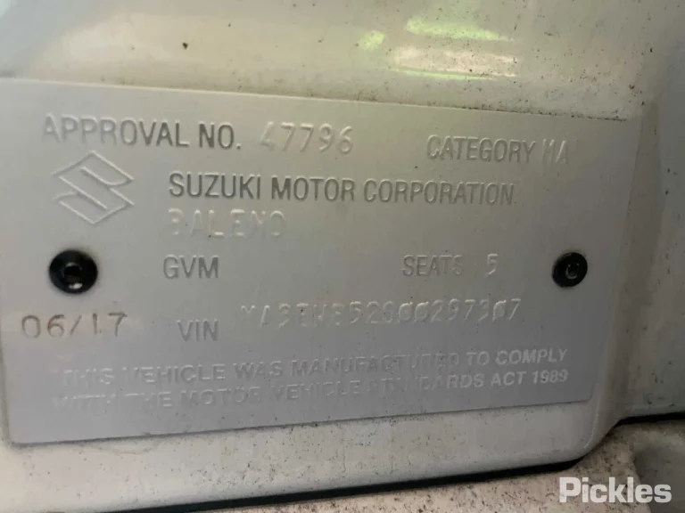 2017 Suzuki Baleno Damaged VIN MA3EWB52S00297307 – photo 19