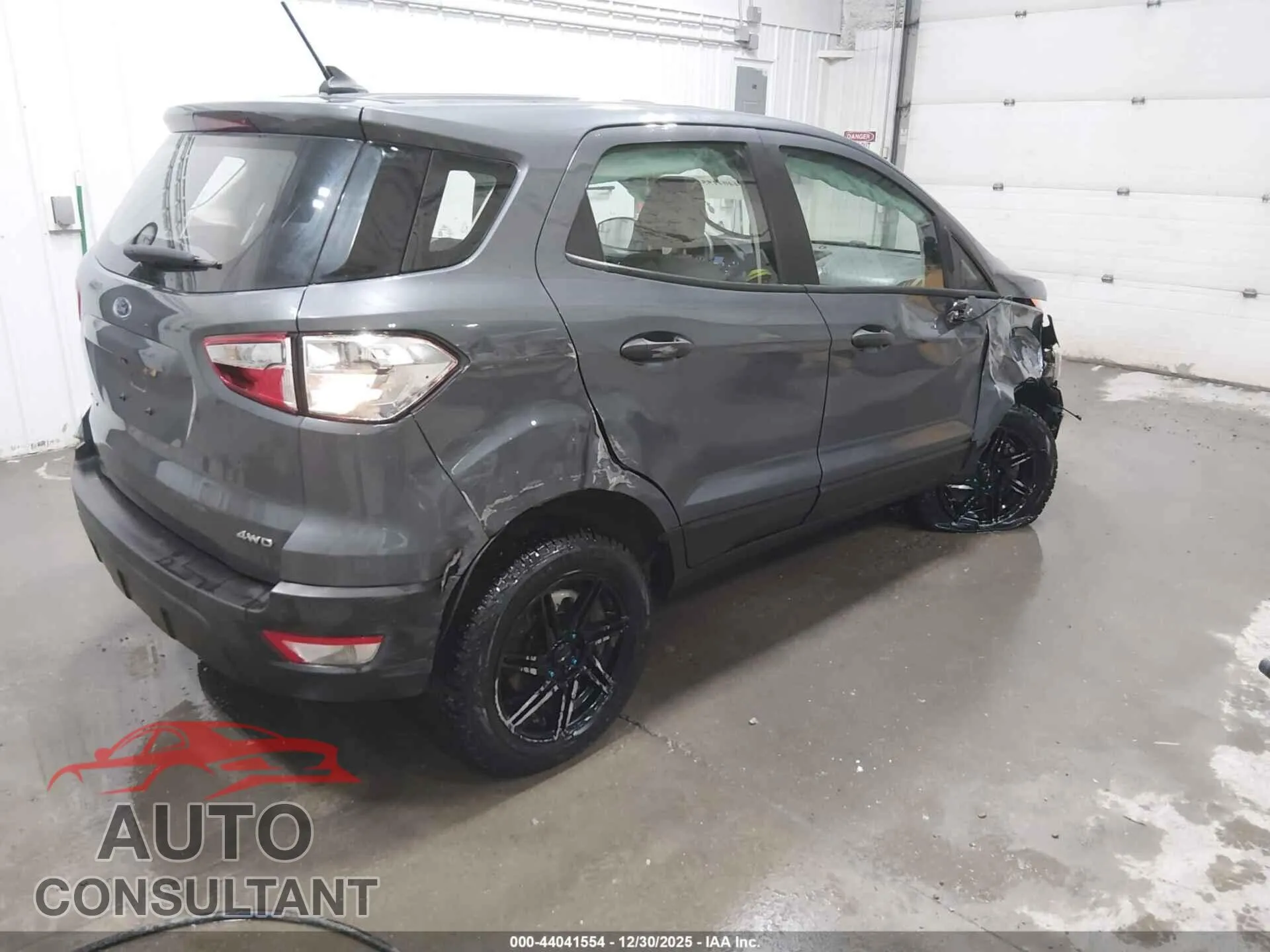 2021 FORD ECOSPORT Damaged VIN MAJ6S3FL9MC418106 – dashboard
