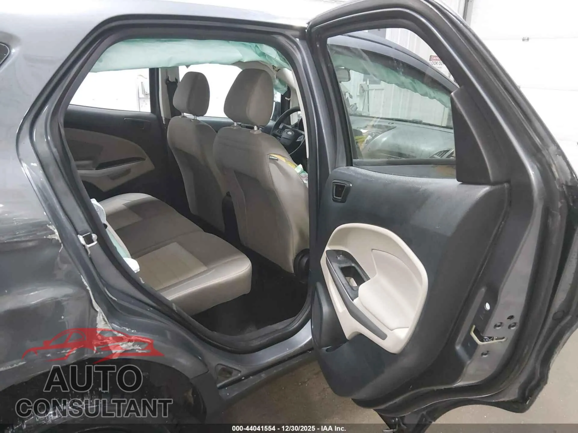 2021 FORD ECOSPORT Damaged VIN MAJ6S3FL9MC418106 – undercarriage