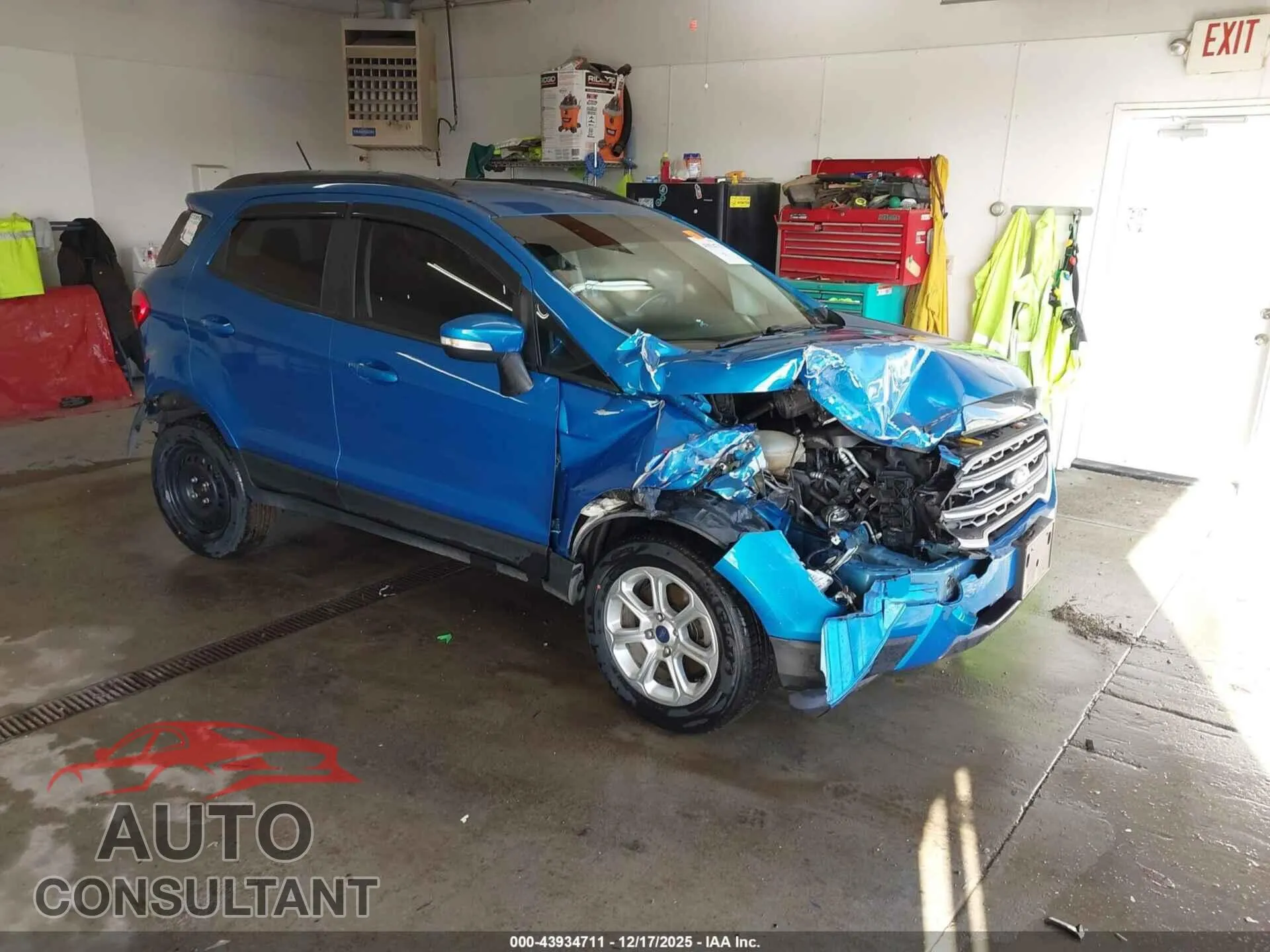 2019 FORD ECOSPORT VIN MAJ6S3GL7KC280612