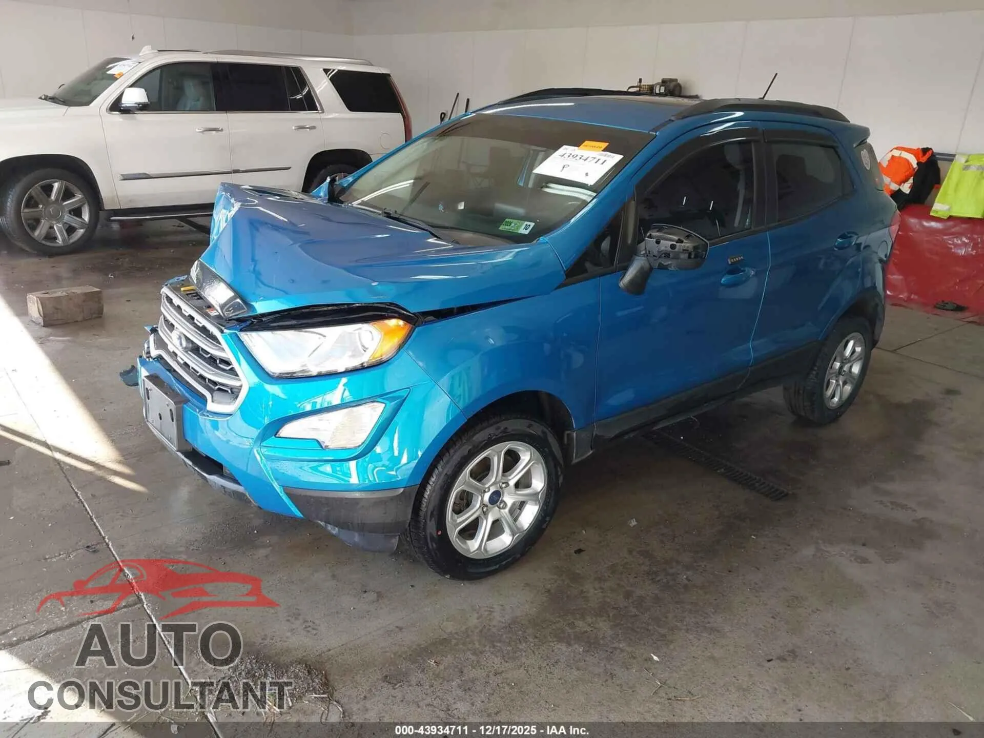 2019 FORD ECOSPORT Damaged VIN MAJ6S3GL7KC280612 – rear exterior