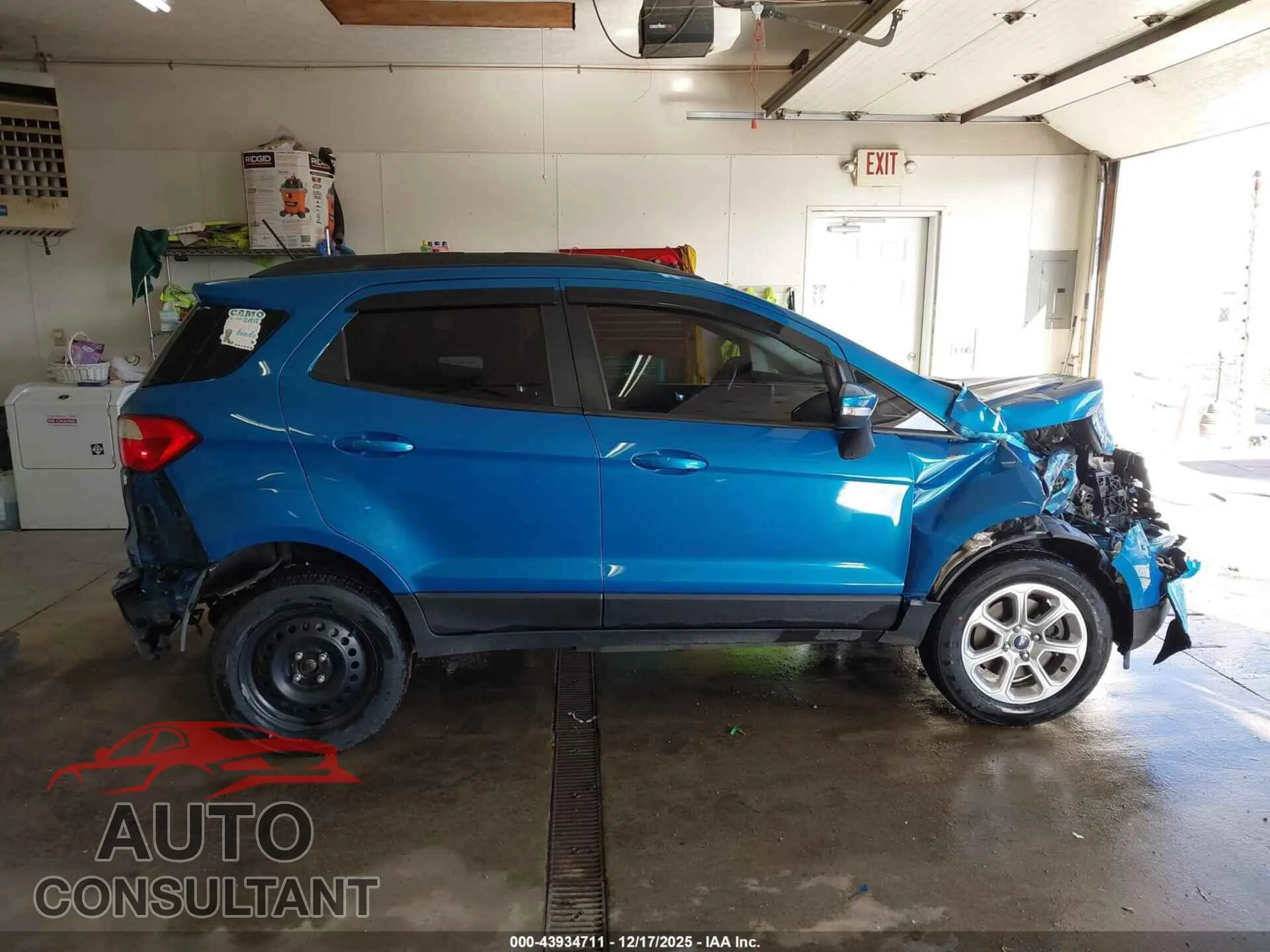 2019 FORD ECOSPORT Damaged VIN MAJ6S3GL7KC280612 – photo 14