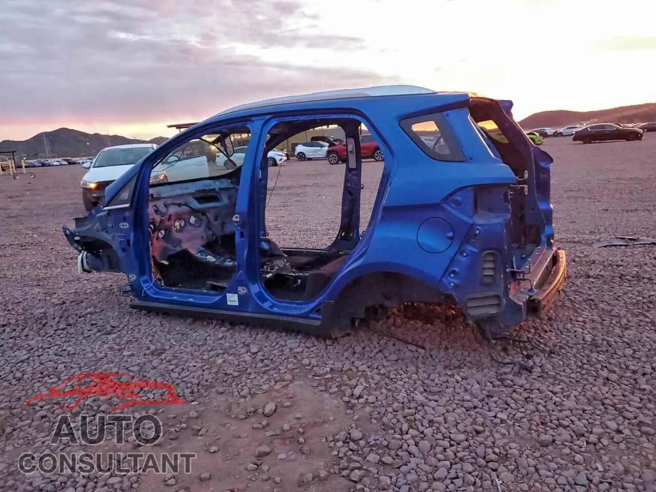2021 FORD ECOSPORT Damaged VIN MAJ6S3KL1MC400284 – rear exterior