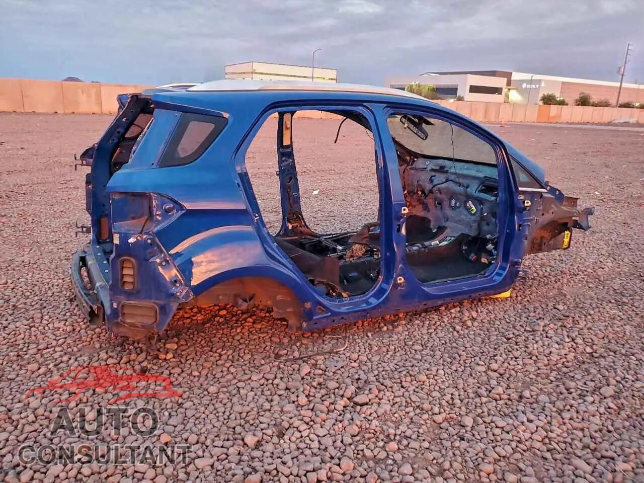 2021 FORD ECOSPORT Damaged VIN MAJ6S3KL1MC400284 – side profile