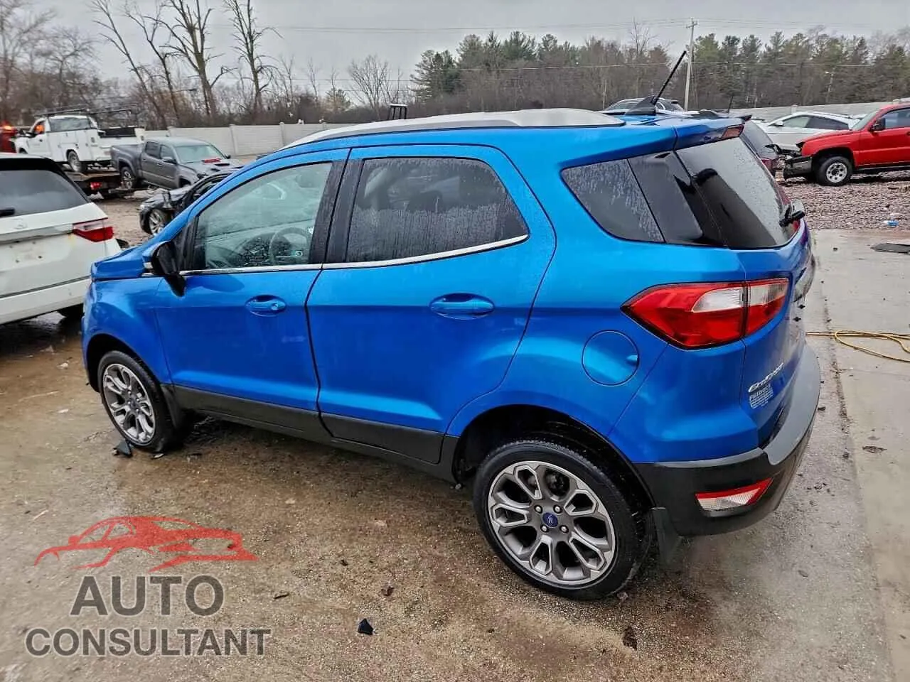 2020 FORD ECOSPORT Damaged VIN MAJ6S3KL3LC317292 – rear exterior