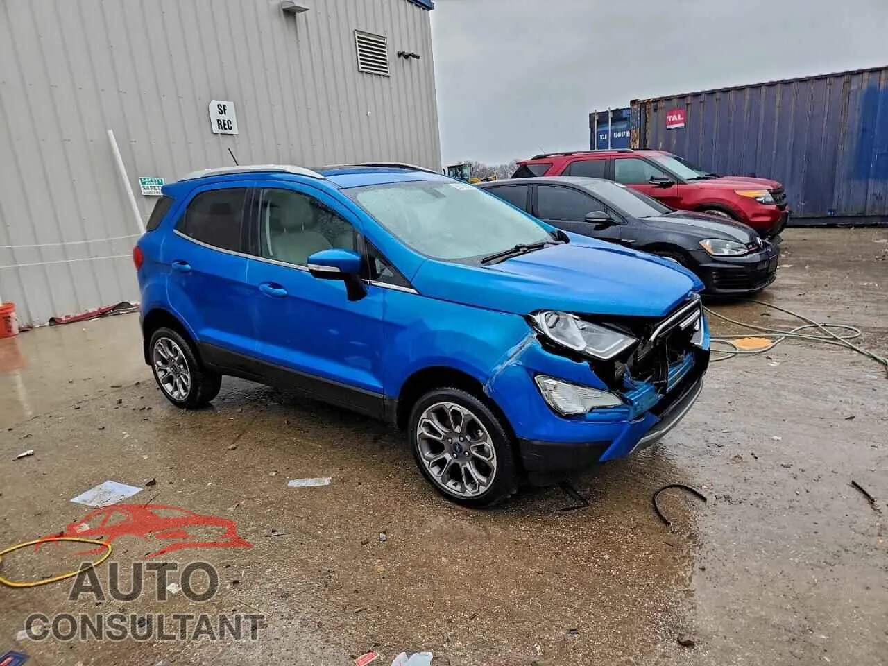 2020 FORD ECOSPORT Damaged VIN MAJ6S3KL3LC317292 – dashboard