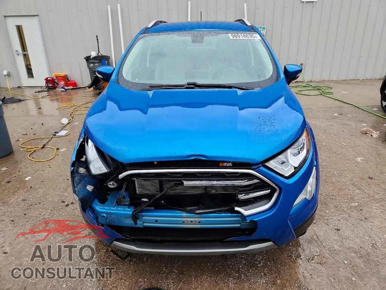 2020 FORD ECOSPORT Damaged VIN MAJ6S3KL3LC317292 – interior seats