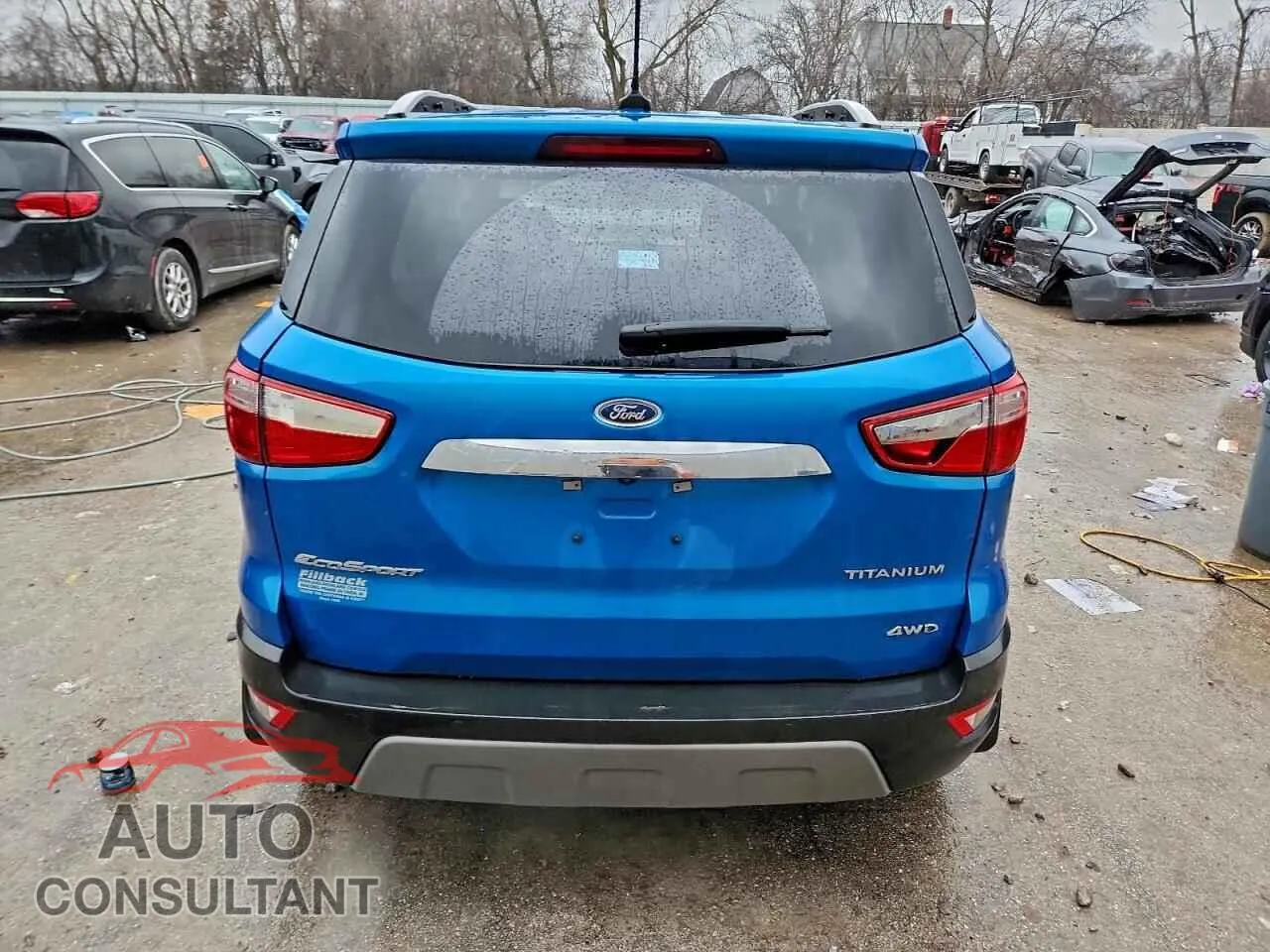 2020 FORD ECOSPORT Damaged VIN MAJ6S3KL3LC317292 – engine bay