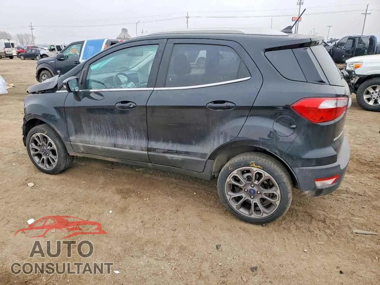 2021 FORD ECOSPORT Damaged VIN MAJ6S3KL5MC411028 – rear exterior