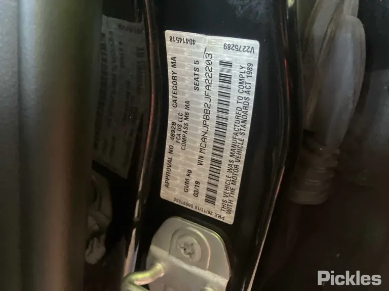 2019 Jeep Compass Damaged VIN MCANJPBB2JFA22203 – photo 13