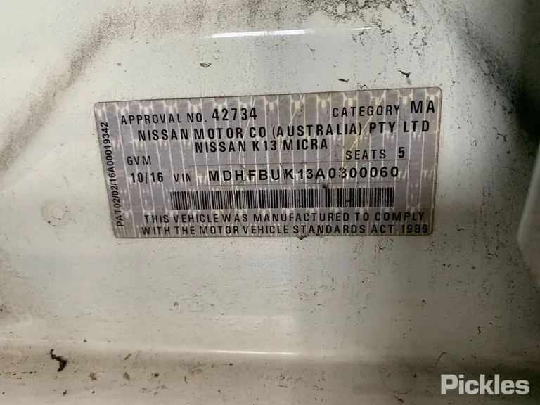 2016 Nissan Micra Used VIN MDHFBUK13A0300060 – photo 15