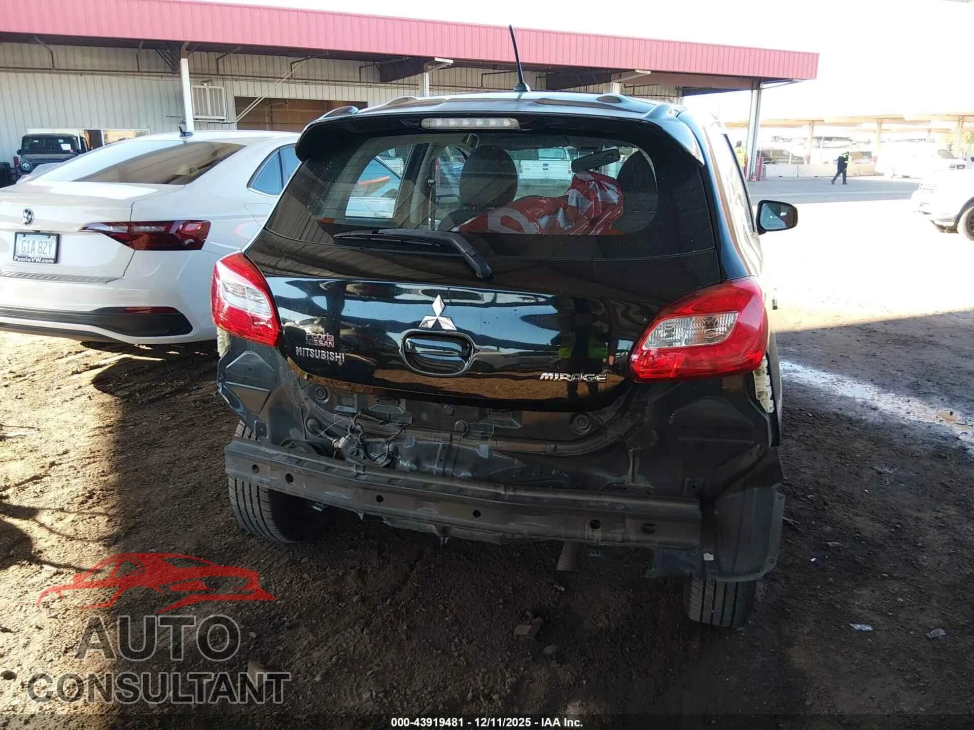 2017 MITSUBISHI MIRAGE Damaged VIN ML32A3HJ9HH004231 – engine bay