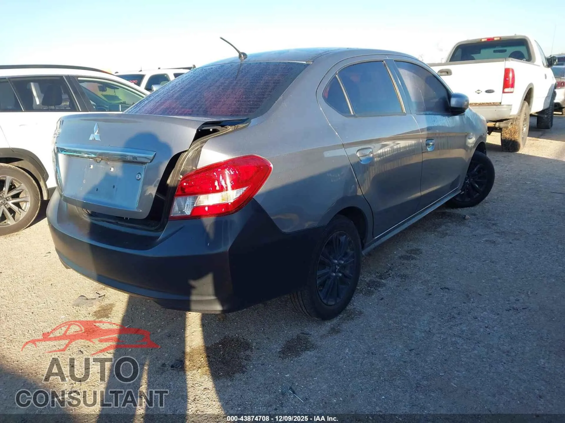 2020 MITSUBISHI MIRAGE G4 Damaged VIN ML32F3FJXLHF05855 – dashboard