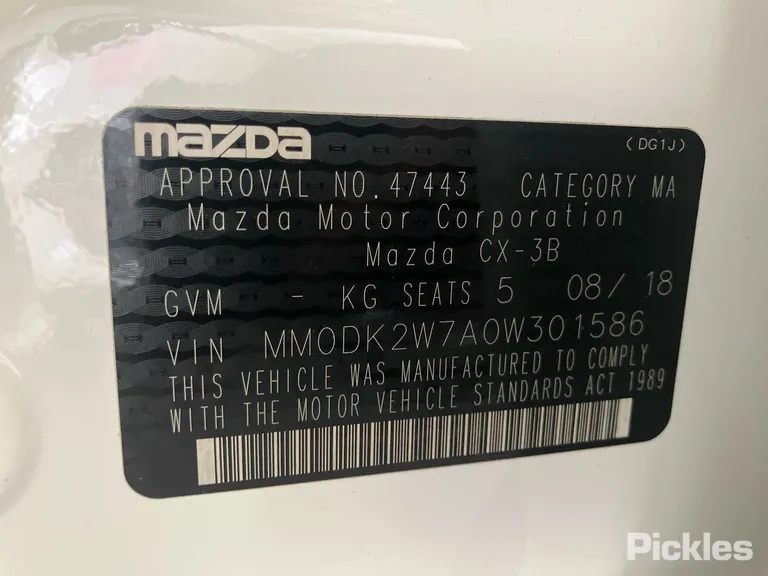 2018 Mazda CX-3 Used VIN MM0DK2W7A0W301586 – photo 17