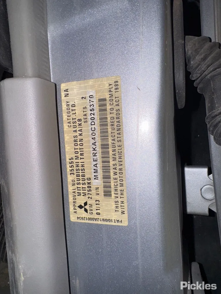2013 Mitsubishi Triton Used VIN MMAERKA40CD025370 – photo 27