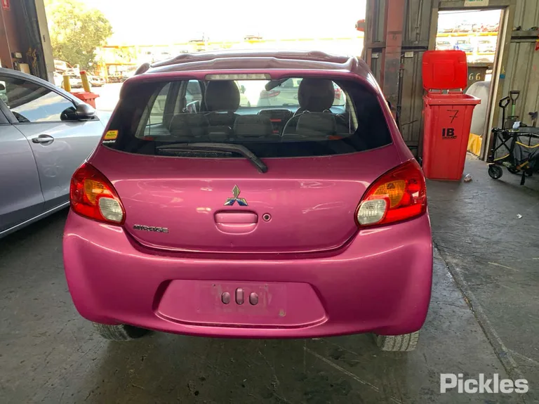 2013 Mitsubishi Mirage Used VIN MMAXTA03AEH006921 – front exterior