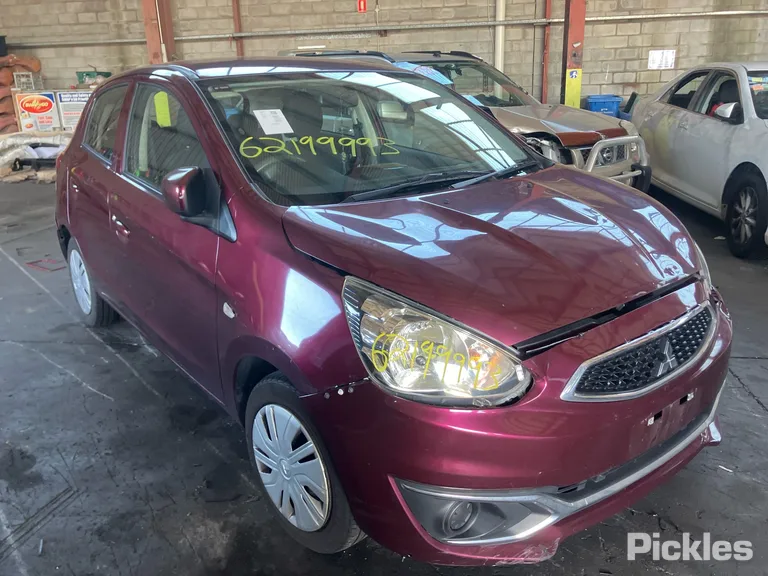 2018 Mitsubishi Mirage Used VIN MMAXTA03AKH000418 – rear exterior