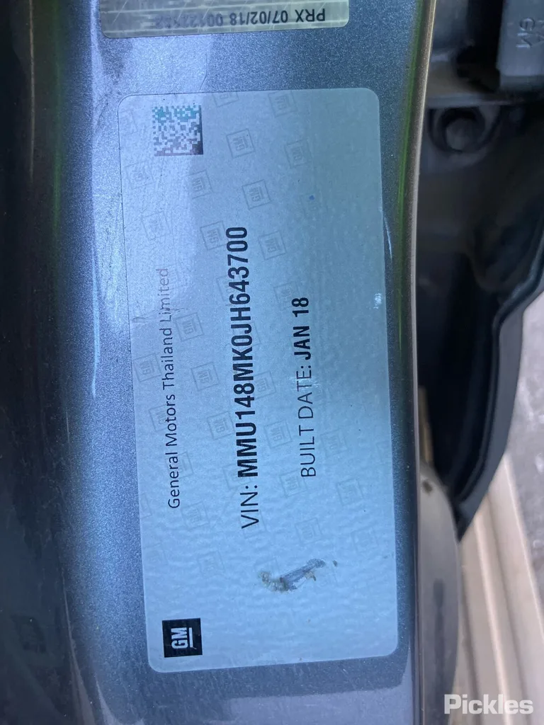 2018 Holden Colorado Used VIN MMU148MK0JH643700 – exterior detail