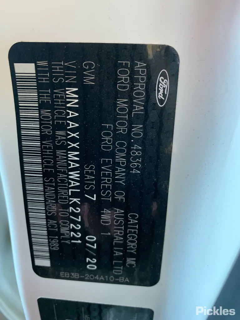 2020 Ford Everest Used VIN MNAAXXMAWALK27221 – photo 30