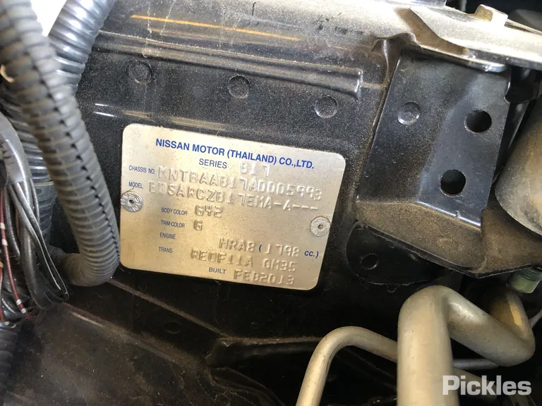 2013 Nissan Pulsar Used VIN MNTBAAB17A0005993 – odometer reading
