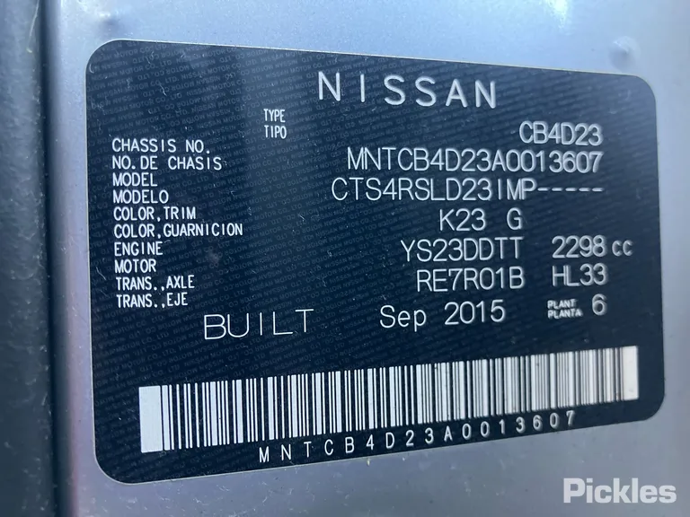 2016 Nissan Navara Used VIN MNTCB4D23A0013607 – photo 18