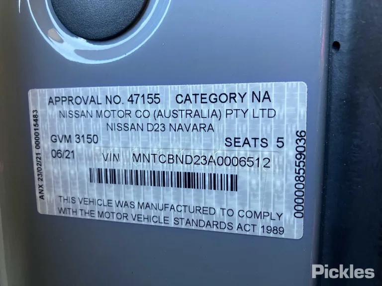2021 Nissan Navara Used VIN MNTCBND23A0006512 – photo 22