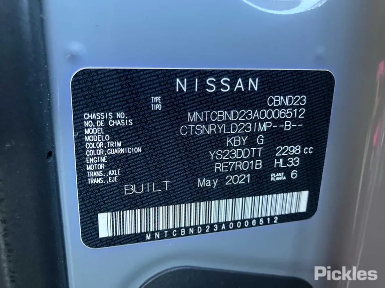 2021 Nissan Navara Used VIN MNTCBND23A0006512 – photo 30