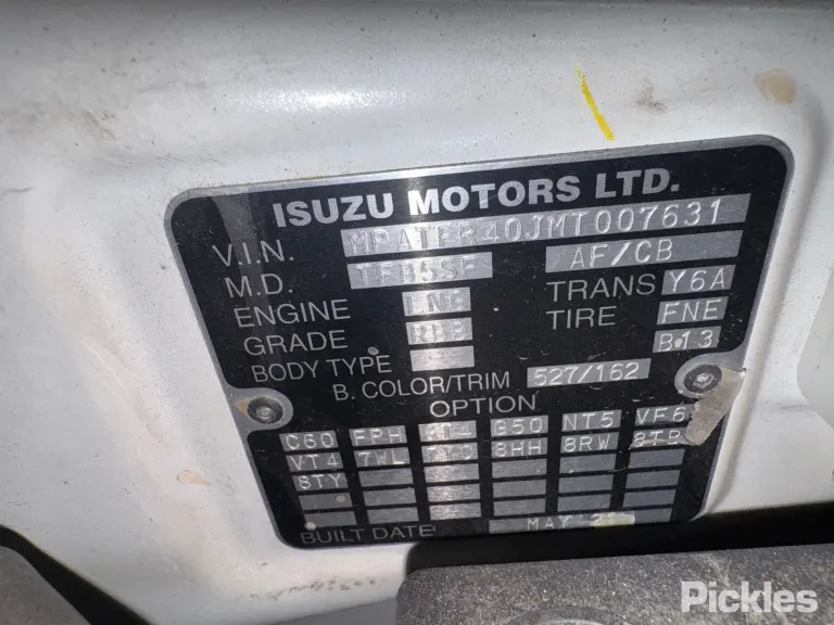 2021 Isuzu D-MAX Damaged VIN MPATFR40JMT007631 – photo 26 2021 Isuzu D-MAX Damaged VIN MPATFR40JMT007631 – photo 26