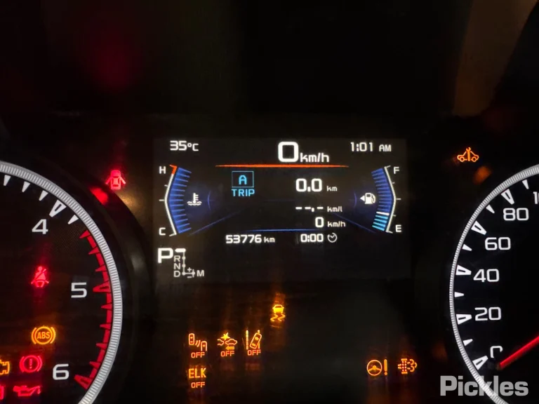 2022 Isuzu D-MAX Damaged VIN MPATFS40JPG002452 – odometer reading