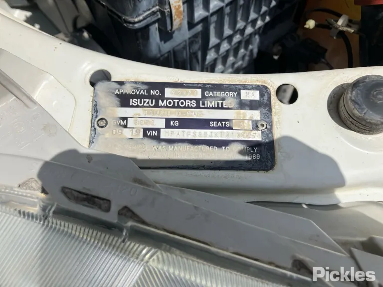 2019 Isuzu D-MAX Damaged VIN MPATFS85JKT010027 – photo 21 2019 Isuzu D-MAX Damaged VIN MPATFS85JKT010027 – photo 21