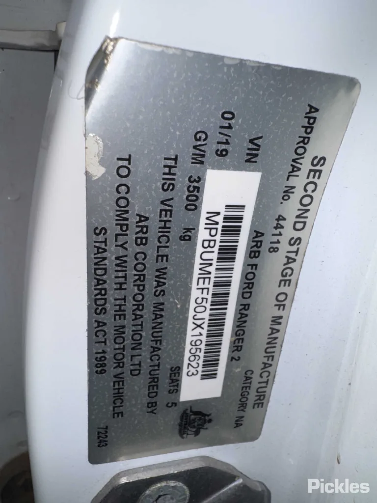 2018 Ford Ranger Damaged VIN MPBUMEF50JX195623 – exterior detail
