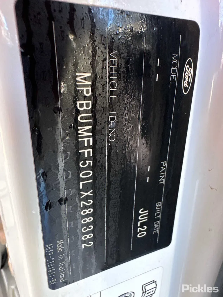 2020 Ford Ranger Used VIN MPBUMFF50LX288382 – engine bay