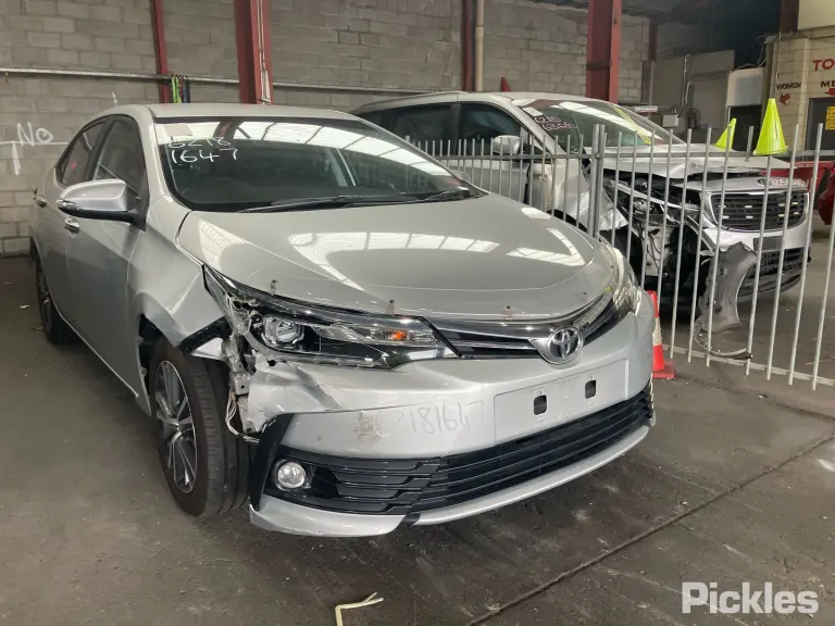 2018 Toyota Corolla Damaged VIN MR053REH205312026 – trunk area