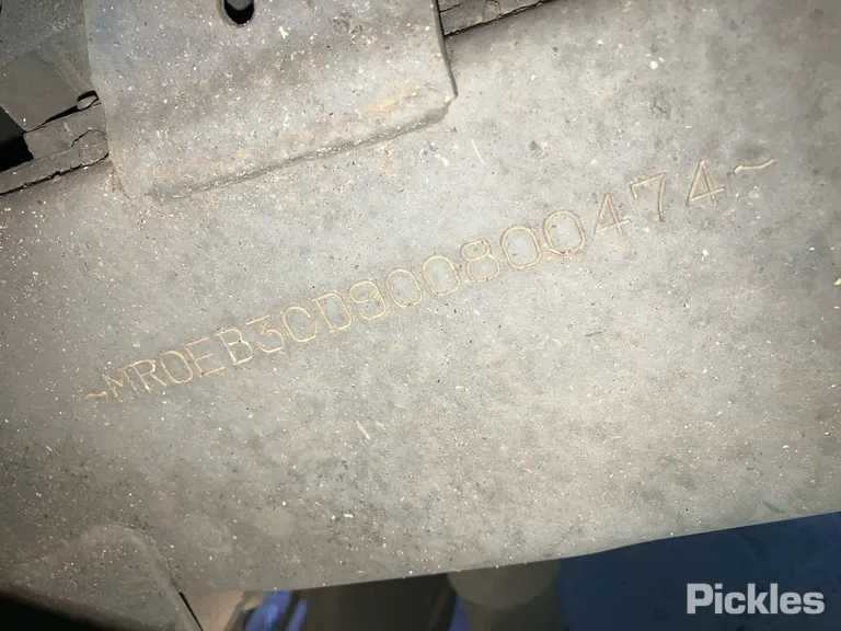 2017 Toyota Hilux Used VIN MR0EB3CD900800474 – trunk area