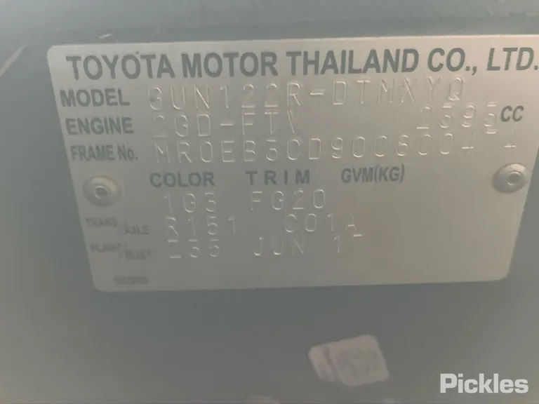 2017 Toyota Hilux Used VIN MR0EB3CD900800474 – photo 13