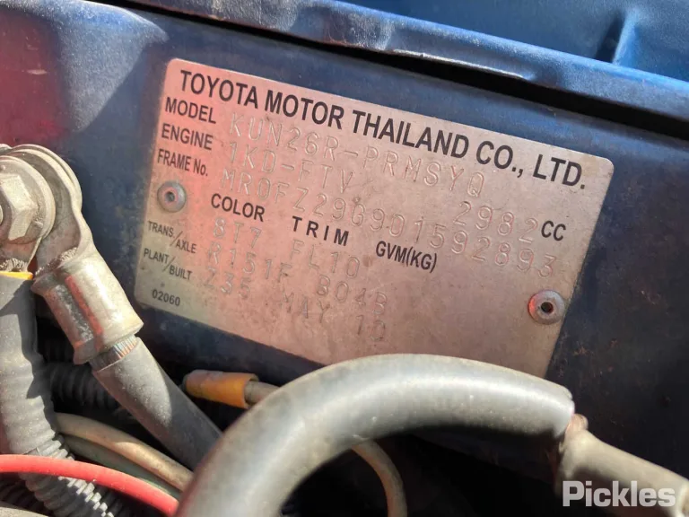 2010 Toyota Hilux Damaged VIN MR0FZ29G901592893 – photo 22
