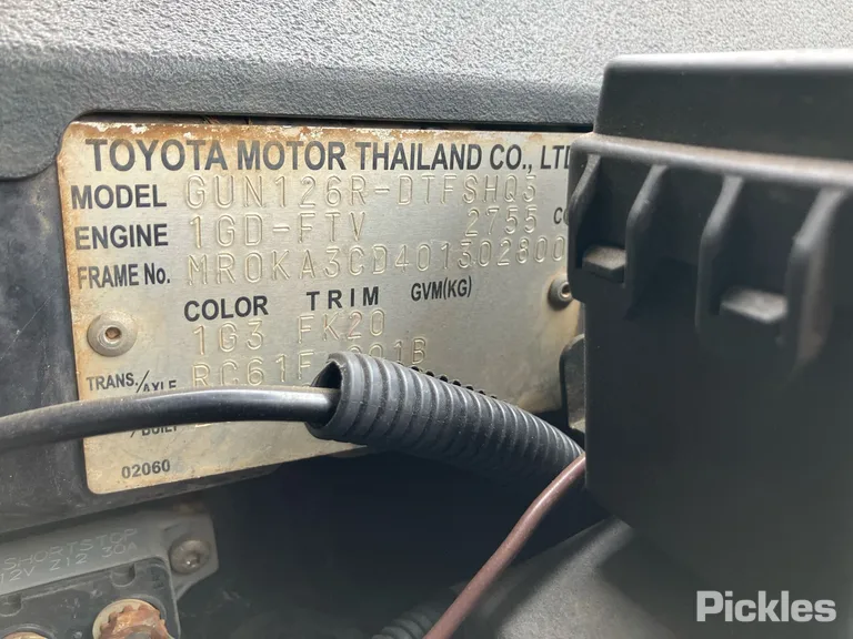 2016 Toyota Hilux Used VIN MR0KA3CD401302800 – photo 21