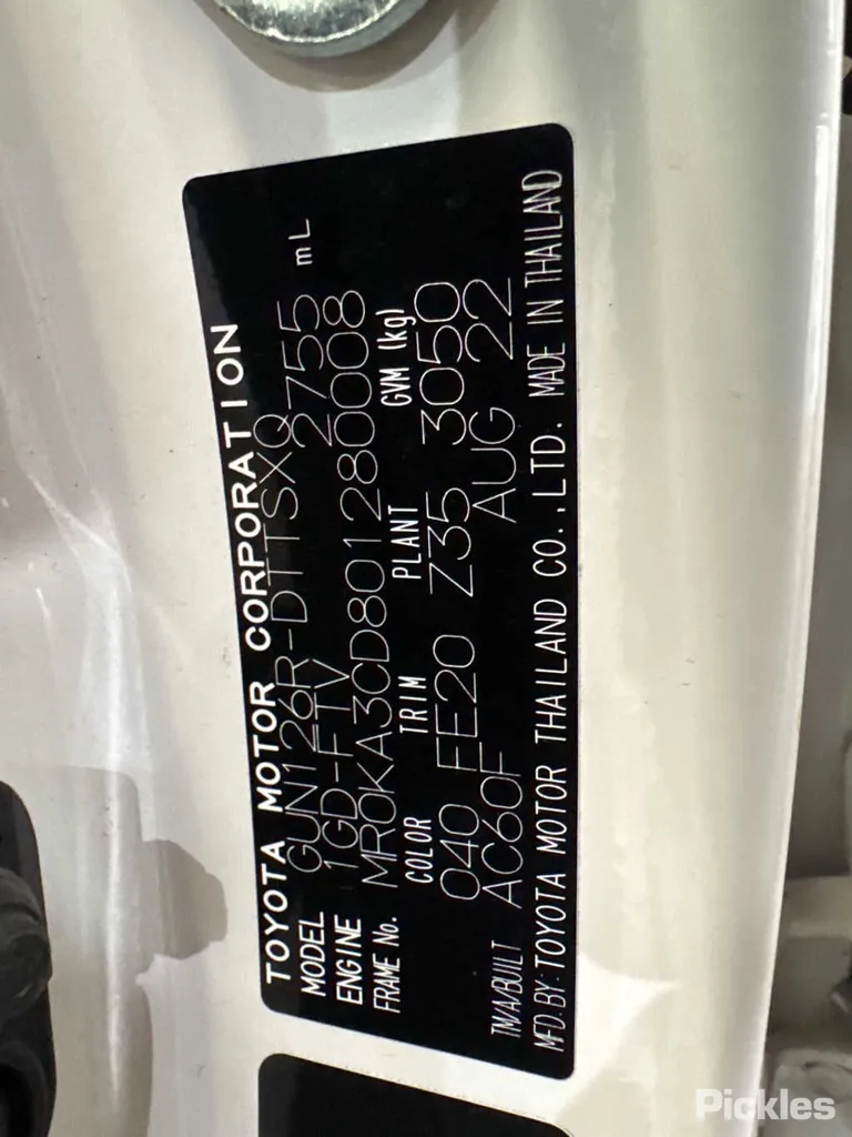 2022 Toyota Hilux Used VIN MR0KA3CD801280008 – photo 26