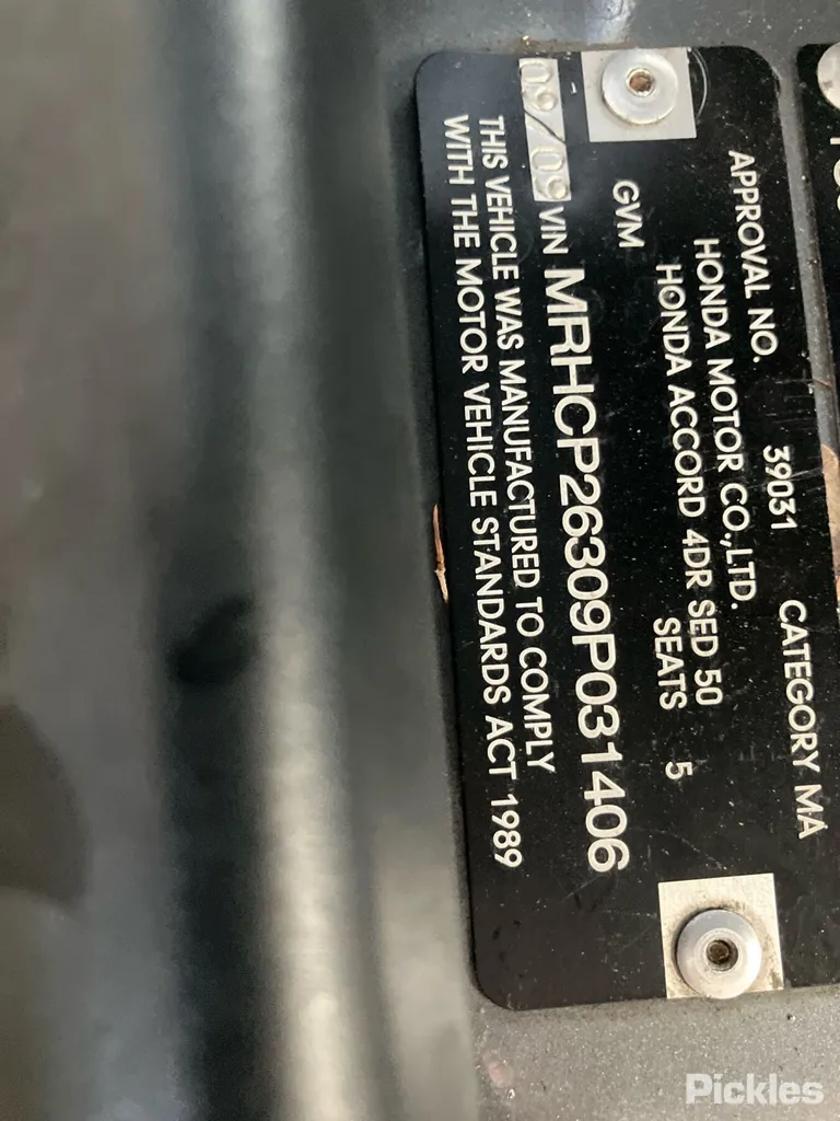 2009 Honda Accord Used VIN MRHCP26309P031406 – interior seats