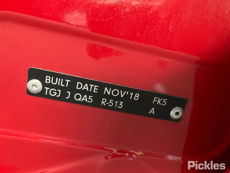 2019 Honda Civic Damaged VIN MRHFK5850JT071497 – rear exterior 2019 Honda Civic Damaged VIN MRHFK5850JT071497 – rear exterior
