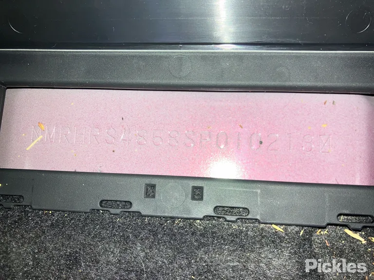 2025 Honda CR-V Used VIN MRHRS4858SP010213 – trunk area