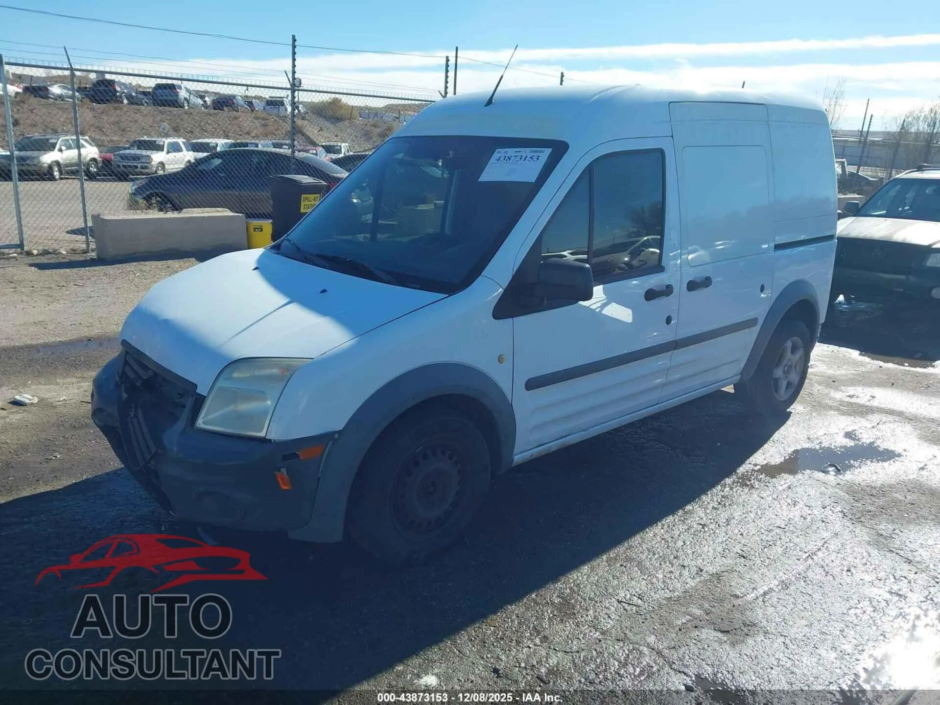 2012 FORD TRANSIT CONNECT Damaged VIN NM0LS7CN9CT097786 – rear exterior