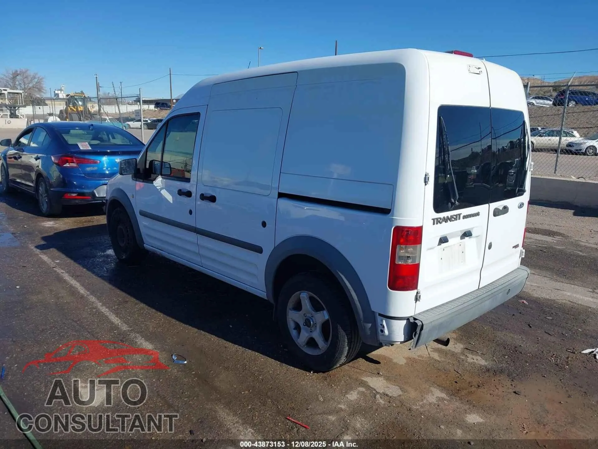2012 FORD TRANSIT CONNECT Damaged VIN NM0LS7CN9CT097786 – side profile