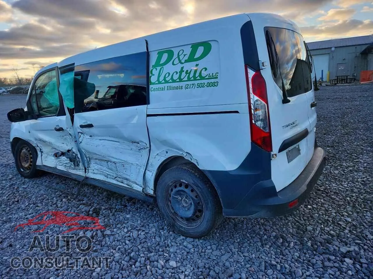 2015 FORD TRANSIT Damaged VIN NM0LS7E73F1223820 – rear exterior