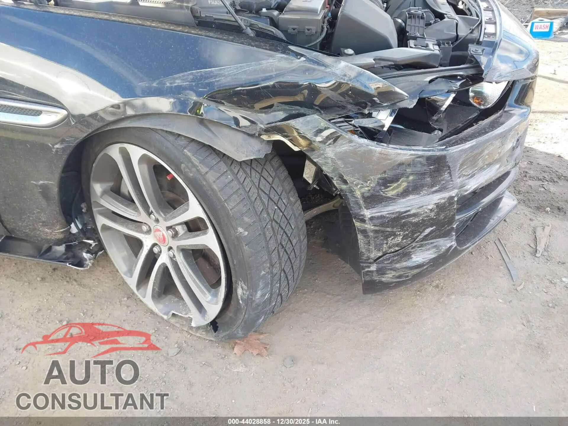 2017 JAGUAR XE Damaged VIN SAJAD4BV6HA976459 – engine bay
