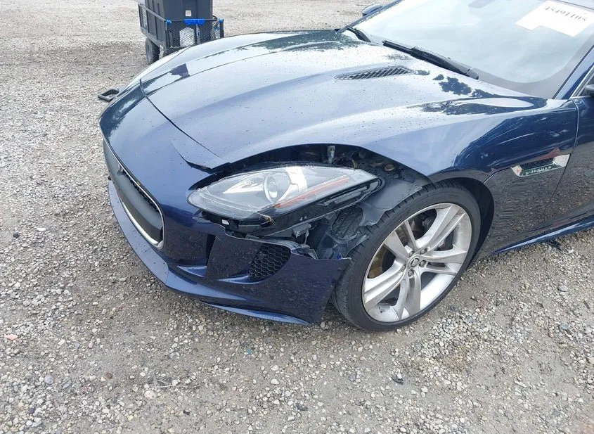 2016 Jaguar F-Type Used VIN SAJWA6AT9G8K34637 – front exterior