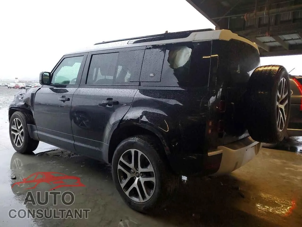 2023 LAND ROVER DEFENDER Damaged VIN SALEP7EU1P2111511 – rear exterior