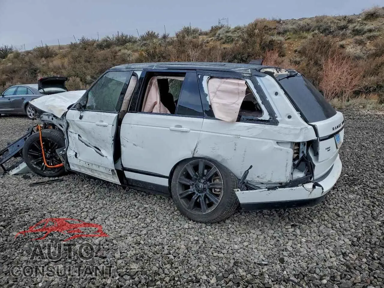 2021 LAND ROVER RANGEROVER Damaged VIN SALGS4RY0MA419855 – rear exterior